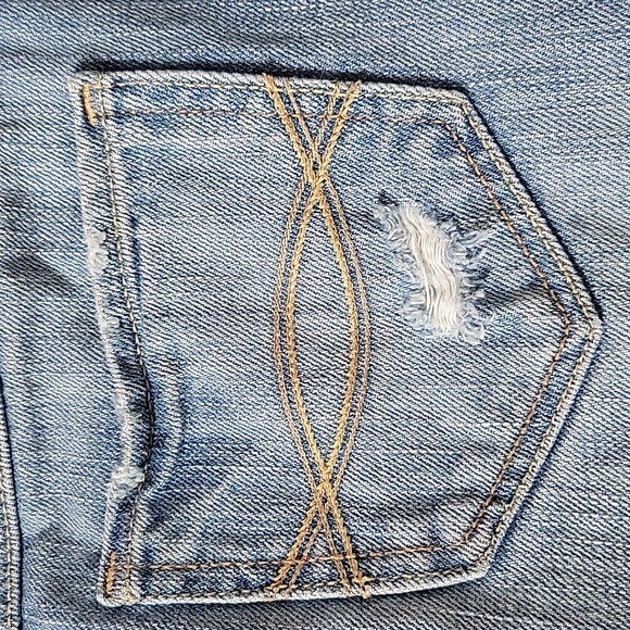 Abercrombie Kids Jean Shorts Distressed So Cute - Picture 7 of 11